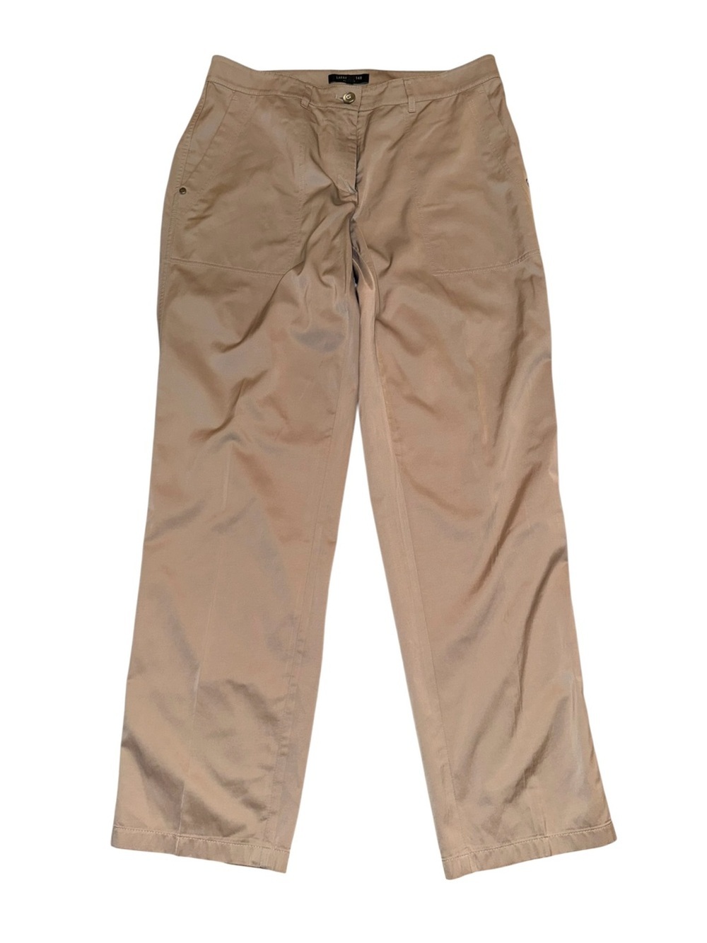 Lafayette 148 New York Women’s Straight Leg Pants Sz 6 Viscose Blend Satin-like